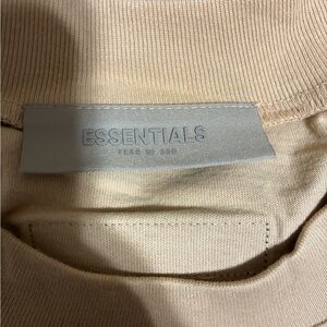 Essentials Sand-Toned Crewneck